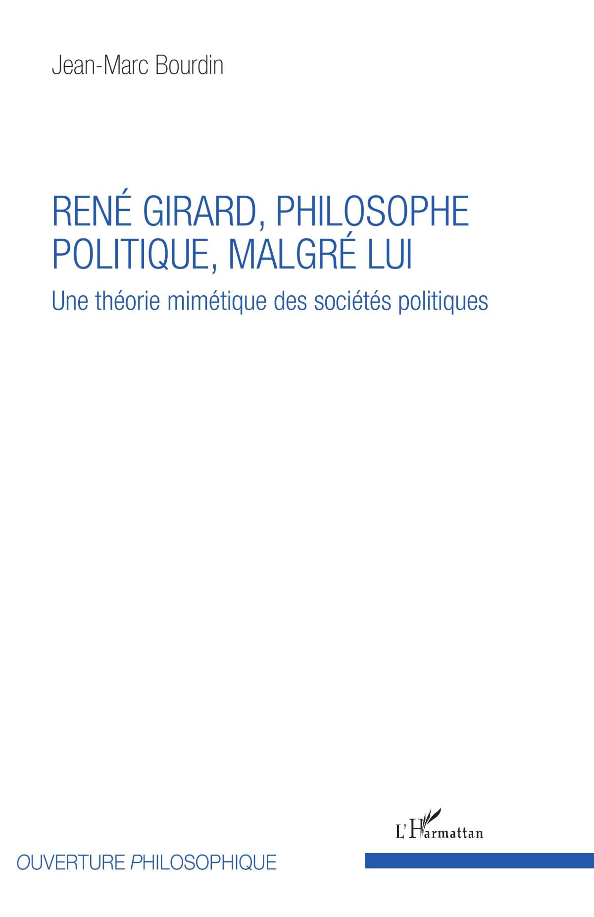 René Girard et le&nbsp;politique